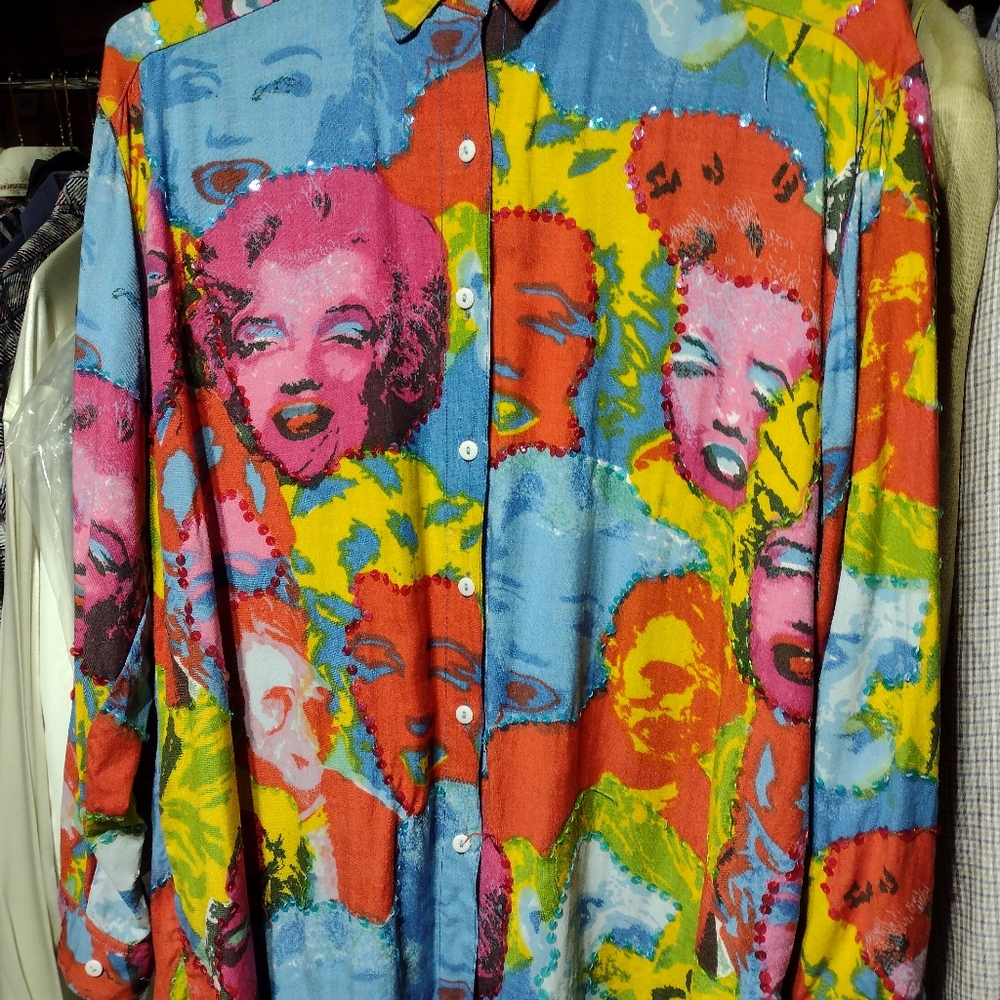 Marilyn Monroe James Dean vintage shirt